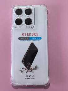 1 pieza Funda transparente anti-caída de cuatro esquinas, adecuada para teléfonos inteligentes de la serie /INFINIX/, funda de teléfono transparente anti-caída de cuatro esquinas, funda de teléfono, cubierta protectora de teléfono, carcasa de teléfono, funda de teléfono, funda de teléfono anti-caída, funda de teléfono transparente, funda de teléfono minimalista, funda de teléfono de unicolor, funda de teléfono transparente, funda de teléfono TPU anti-caída (anti-caída de grado militar)