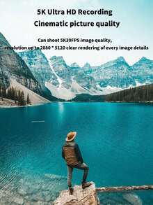 Latest 270° LED Flip Screen Camera: 16x Zoom, 1080P, 2.7" Display, HD Wide Angle. Perfect For Outdoor Shooting, Takes Photos, Uploads To Phone, Camera & Camcorder Combo - Camcorders + Data Cable - View 7
