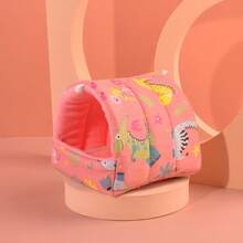 Lồng mini dễ thương hình thỏ sóc thảm cotton ấm áp mùa đông cho chuột lang nhà cho chuột hamster giường ngủ cho thú cưng nhỏ lồng treo - Nhiều màu - Xem 20
