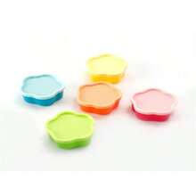5 件装多色迷你零食收纳盒，塑料，彩虹糖果和坚果收纳盒，厨房调味品和果酱架 - 彩色 - 查看 4
