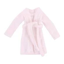 Fit For 30cm Doll Christmas Shelf Doll Clothes, Solid Color Pajamas & Robe Series, Roleplay Dress Up, Holiday Gift (Doll Not Included)