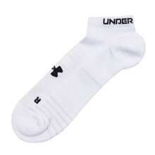 Under Armour Men's Women's Ankle Sports Socks, Casual Everyday Socks, Outdoor Travel Socks, Fitness Training Sports Socks 25510205-100 - White - View 6
