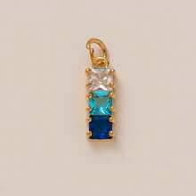 1pc Fashionable & Exquisite Gold-Tone Pig, Cherry Fish, Mushroom Cake Pendant With Cubic Zirconia, Suitable For DIY Necklace, Bracelet, Earring, Bag Chain, Keychain, 18K Gold Plated, Creative Pendant Gift For Wife, Mother, Girlfriend - Multicolor - View 15