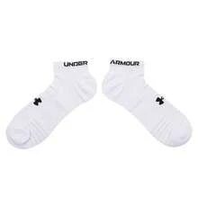 Under Armour Men's Women's Ankle Sports Socks, Casual Everyday Socks, Outdoor Travel Socks, Fitness Training Sports Socks 25510205-100 - White - View 3