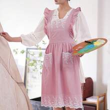Disposable Chef Hats & Bibs, Aprons, Hair Covers - Pink - View 3