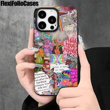 Fundas protectoras con diseño de nave espacial y orificios grandes. Compatibles con phone 16 Pro Max, 16, 15 Pro, 14, 14 Plus, 14 Pro Max, 13, 13 Pro, 12 Pro y 11 Pro. Ideales para cumpleaños y celebraciones. - Negro - Ver 5