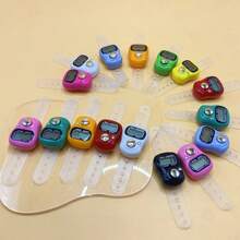 20-30个电子指环计数器/环形手动计数器 人流计数器（颜色随机） 多色简约指环计数器 斋月诵经计数器 斋月祈祷计数便携式小工具 - 彩色 - 查看 1
