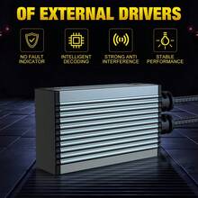 TOAUTO 2 件超亮 LED 汽车前灯和雾灯，35000lm，200W，高强度 6500K 白光，耐用铝制结构，自动四铜管涡轮汽车前灯，兼容 H11 H4 H7 H1 9005 9006 - 白色 - 查看 9