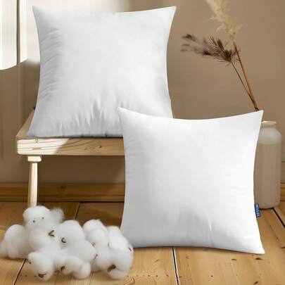 Confezione da 2/4 - Cuscini decorativi, cuscini per divani, cuscini per esterni, tessuti per la casa - Imbottitura morbida e soffice per cuscini, adatta per la decorazione della casa per letto, divano, camera da letto, auto, viaggi, varie dimensioni: 30*50 40*40 45*45 40*60 50*50 60*60 50*70 cm