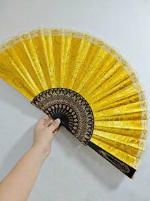 Hand Fans - Yellow - View 4