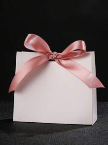 24/12 件纸质迷你礼品袋、带蝴蝶结丝带的婚礼袋、生日派对礼品包装、购物袋、派对礼品袋、派对回礼、生日装饰、派对礼品装饰、婚礼派对装饰用品、新娘送礼会回礼、婚礼宾客礼物，适用于新年、生日、派对、情人节