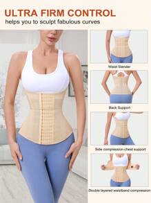 MISTHIN 高腰塑身器，提拉和塑形胸部、腰部和腹部，塑身腰带 - 彩色 - 查看 10