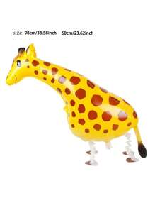 可爱长颈鹿气球装饰，气球，派对气球，装饰气球
