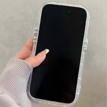 DECOPHONE Ốp lưng điện thoại Lucky Mirror, Vòng tròng kính màu tương phản sáng tạo chống rơi, dày 1,5mm, vỏ cứng PC hai lớp tương thích với Apple 17, 17 Pro, 17 Pro Max 16/16 Pro/16 Pro Max/16 Plus/15/14/13/12/11/16E - Nhiều màu - Xem 6