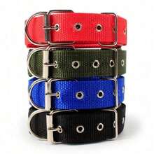 Adjustable Soft Padded Breathable Reflective Durable Pet Dog Collar - Suitable For Small, Medium And Large Pets - Easy To Put On And Take Off, Great For Walking, Running And Outdoor Activities - Multicolor - View 3