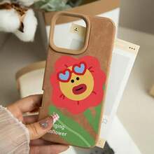 Funda para phone (1 unidad) con diseño de dibujos animados. Compatible con phone 13 Pro, 16 Plus, XS, 15, 14, 11 y 12. Color curry. Diseño sencillo y suave. - Colores mixtos 1 - Ver 4