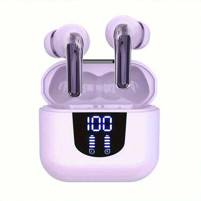 这款无线蓝牙耳机拥有35小时超长续航，配备LED电量显示充电盒，支持智能降噪，内置Hi-Fi麦克风，立体声设计，兼容、安卓手机和笔记本电脑。耳机采用5.3芯片，配备LED电量显示、麦克风和入耳式设计，适合运动、健身、跑步等多种场景。多种佩戴方式，包括耳挂式、耳夹式和耳挂式，是理想的圣诞节/家庭礼物之选。