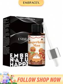 EMBRACEX. 60ml Gingerbread Man Fragrance Oils, Suitable For Daily Use, Car Aromatherapy, Compatible With Diffusers/Humidifiers, Holiday Gift, Christmas Gift - Gingerbread Man - View 3