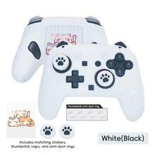 DATA FROG Switch 2 Pro Controller Silicone Cover NS2 Pro Cat Ear Gamepad Protective Case Cute Design - Shape - View 10