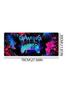 Tấm lót chuột chơi game Neon - Viền cao su chống trượt bền chắc, phù hợp cho game thủ, văn phòng và sử dụng tại nhà - Có nhiều kích cỡ, thảm lót bàn, tấm lót chuột in hình game màu sắc tươi sáng dễ thương. - Nhiều màu - Xem 21