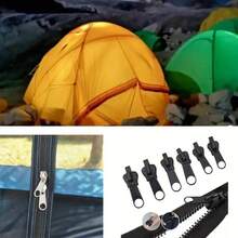 6/12pcs Zipper Instant Repair Kit, Universal Design, Multiple Sizes, Used For Zipper Replacement - 12pcs - View 3