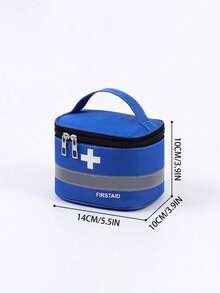 1pc First Aid Kit, Portable Medicine, Epidemic Prevention Kit, Travel Medical, Home Emergency, Outdoor, Children's Medicine Storage, Health Kit Medicine Bag Medicine Organizer Medicine Storage Bag For Travel For Outdoor Travel Essentials First Aid Bag