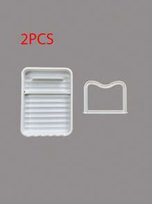 1 Piece Lid Holder, Suitable For Pot Lids And Kitchen Spoon Rests, Keeps The Countertop Dry And Prevents Water Drips