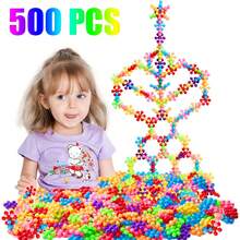 3D旋转梅花积木 - 儿童趣味雪花插片拼图 - 幼儿园启蒙早教玩具 - 培养无限想象力和思考能力 - 亲子互动智力生日礼物 - 儿童节/万圣节/圣诞节礼物房间装饰彩色积木彩色积木，儿童玩具，儿童卧室收纳，儿童礼物儿童空间，儿童圣诞礼物，儿童积木，儿童玩具，积木，拼图 - 彩色 - 查看 17