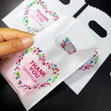 100PCS Colorful Flower Mini Handbag - Compact And Portable Design, Suitable For Party Gifts, Gift Packaging, And Shopping