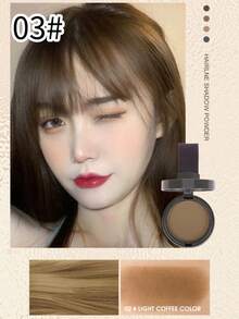 MAYCHEER Hairline Powder - Instant Coverage, Natural Finish - For Fine Hair And Root Touch-Ups - Includes Sponge Applicator, Portable Size - 彩色 - 查看 12