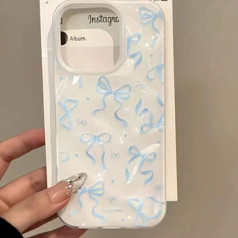 Funda de pantalla completa con diseño de meteorito brillante y textura antideslizante, compatible con phone 16 Pro, 15 Plus, 14, 12 y 11. Ideal como regalo de Año Nuevo, Pascua o un detalle especial para amigos y familiares. - Blanco - Ver 1