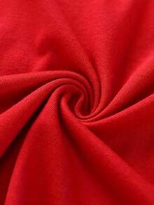 Women's T-Shirt Fitted Tops Print Y2K Crew Neck Tee-Plus Size - Women'S Red T-Shirt - Reading Rainbow Graphic Tee With Book Design - Casual Everyday Shirt For Teachers, Book Lovers - Valentine'S Day & Back To Outfits - Soft Everyday Top, Teacher Apparel, Playful Design, Comfortable Fit-Summer Festival Fashion,  Adult Heavyweight T-Shirt - 紅色 - 查看 3