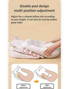 3pcs Infant Anti-Spit Milk Inclined Pillow, Breathable Newborn Baby Anti-Choking Milk Overflow Lying Feeding Sleep Mat, All Season - Multicolor - View 9