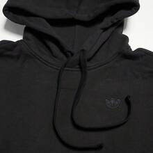 Adidas Áo nỉ chui đầu dáng rộng, ngắn tay, kiểu dáng thường ngày, HK7228 - màu đen - Xem 2