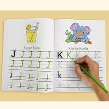 Lachilly Livro de Atividades de Alfabeto e Números para Crianças - Livro Educativo de Caligrafia com Letras e Números em Inglês - Material para Colorir e Escrita para o Jardim de Infância - Multicolorido - Ver 5