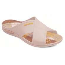 Boa Onda Women's X-Shaped Harmony Orthopedic BoaOnda Anatomical Flip-Flops - Rose Nude/Garden - View 1