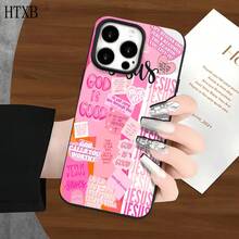 Funda protectora para phone con diseño de letras rojas y orificios grandes. Compatible con phone 16 Pro Max, 16, 15 Pro, 14, 14 Plus/14 Pro Max, 13, 13 Pro, 12 Pro, 11/11 Pro. Ideal para regalar en cumpleaños y otras ocasiones especiales. - Negro - Ver 3