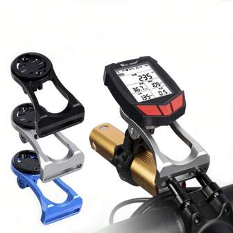 2025 Fahrrad Vorbau Computer Halterung Kamera für Garmin GoPro Sportskamera Taschenlampenhalter Herzfrequenz Rennrad MTB