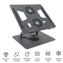 Laptop Cooling Pads - Black - View 3