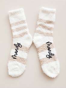 Customized Name Socks, Custom Socks For Men And Women, Personalized Pattern Socks, Photo Socks, Custom Socks For Dads, Custom Father's Day Gifts, Plush Socks, Bridesmaid Socks, Bridesmaid Proposal Gifts