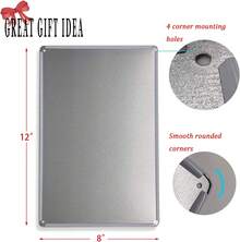 Agedsign Alice In Wonderland Poster, Vintage Metal Tin Sign I Know Who I Was This Morning Quotes Decor Gifts For Girls Living Room Party Decorations 12" X 8" - 1 - 查看 2