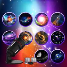 10-In-1 Star 8th Generation Planetarium, With Timer Function, For Starry Sky Projector, Bedroom Star Light, Smart Light, Starry Sky Projector, Planetarium, For Northern Lights Projector, Night Light Projector, Suitable For Bedroom, Game Room, Home Theater, Ceiling, Room Decor, Holiday Gift