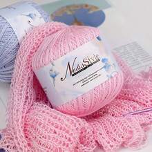 65g High Quality Lace Yarn, Over 50 Colors, Smooth & Lustrous Linen Thread, Suitable For Handmade DIY Knitting & Crocheting, Ideal For Sweaters, Scarves, Shawls, Socks, Hats, Gloves, Suitable For Spring, Summer, Autumn, Winter, Unisex, Holiday Gift - Multicolor - View 5