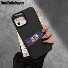 Funda protectora para phone con diseño nacional en azul y rojo, con orificios grandes, compatible con phone 16 Pro, 16, 15 Pro, 14, 14 Plus, 14 Pro, 13, 13 Pro, 12 Pro y 11/11 Pro. Regalos para cumpleaños y celebraciones. - Blanco - Ver 3