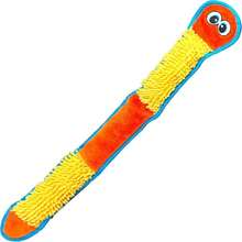 Outward Hound Durablez Stuffing-Free Squeaky Interactive Dog Toy, Tough Plush, Gecko, Green, Large - MàuD - Xem 1