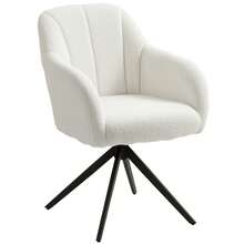 Chaise de bureau - Blanc - Voir 1