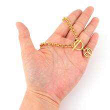 1 buah Kalung Liontin Zodiak Bulat Minimalis Baru, Rantai Emas Stainless Steel untuk Pria - Yellow Gold - View 3
