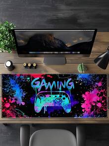 Tấm lót chuột chơi game Neon - Viền cao su chống trượt bền chắc, phù hợp cho game thủ, văn phòng và sử dụng tại nhà - Có nhiều kích cỡ, thảm lót bàn, tấm lót chuột in hình game màu sắc tươi sáng dễ thương. - Nhiều màu - Xem 1