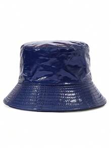 1 pieza Sombrero de cubo de unicolor para mujer, gorra para senderismo con protección UV, ajustable, accesorio de moda para viajes diarios, playa, festivales - sombrero de cubo - Ver 22