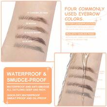 AINIPINK 1pcs Waterproof, Sweat-Proof, Durable, Eyebrow Pencil For Beginners, Suitable For All Skin Types, Slim Precision Tool For Perfect Eyebrows - Multicolor - View 10